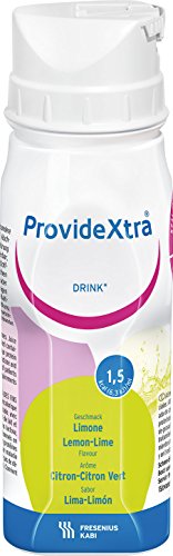 Fresubin ProvideXtra DRINK - Trinknahrung - Limone- ohne Fett, Lactose & Ballaststoffe - hochkalorisch - 1,5 kcal/ml - 200 ml - 24 EasyDrinks