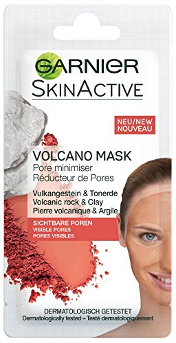 Garnier Gesichtsmaske, Volcano Maske, Skin Active, 25er Pack (25 x 8 ml)