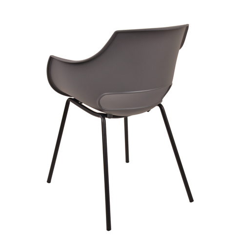 SIT Stuhl-Set »SIT&CHAIRS«, BxHxT: 51 x 85 x 57.5 cm, Kunststoff/metall - grau 2