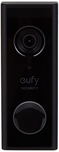 Anker Eufy Black Video Doorbell 2K Battery-Powered Add on only