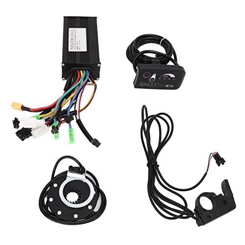 Hosi 26A Sinus Controller Kit, Magnetic Power Assist Sensor S810 LED Panel Wärmeableitung 24V 36V 48V für Heimwerker