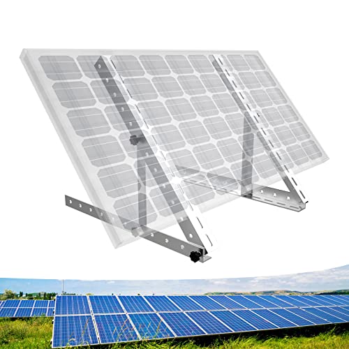 Solarpanel-neigungshalterungen Mit Einstellbarem Winkel,Solar Halterung,unterstützt Bis Zu 250W-300W Solarpanel Für Dach,Wohnmobil,Boot Und Off-Grid(41-Zoll-Länge)