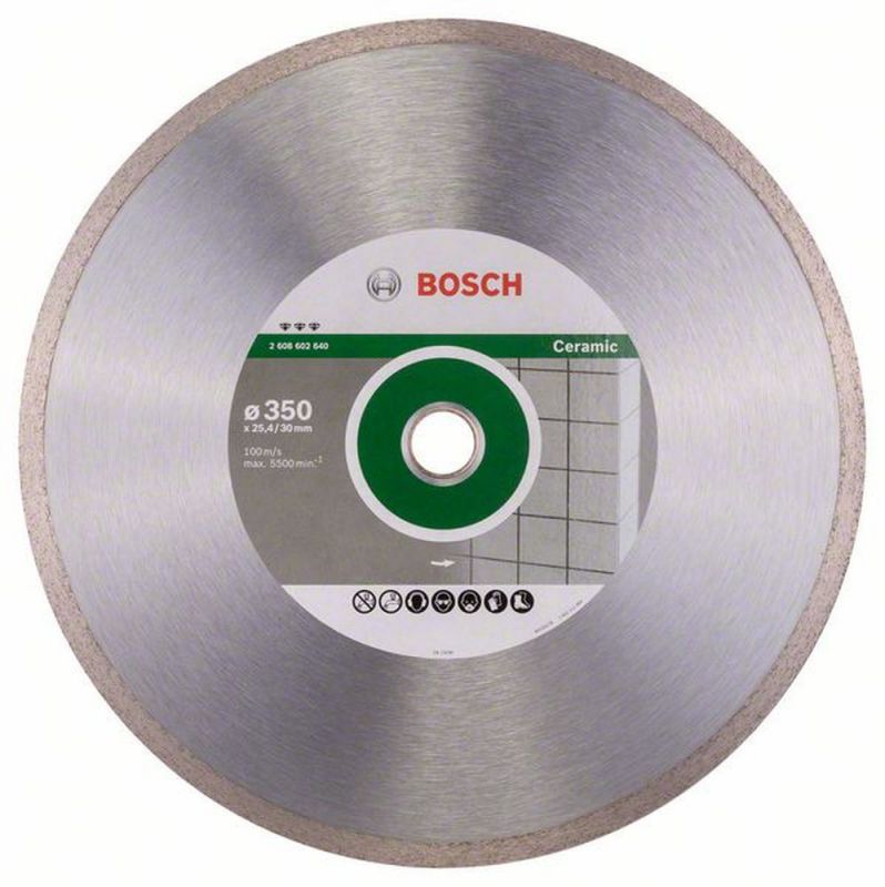 Bosch Diamanttrennscheibe Best for Ceramic, 350 x 30/25,40 x 3 x 10 mm 2608602640
