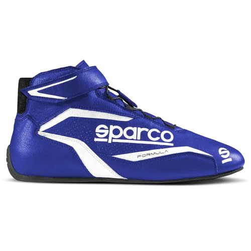 Sparco Unisex Formula 8856-2018 Stiefel, Größe 37, Blau/Weiß Bootsschuh, Standard, EU