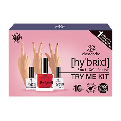 alessandro Hybrid Lack Try Me Set Classic Red