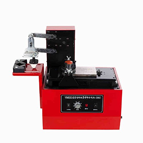 NEWTRY YM600-B Elektrische Pad Drucker Druckmaschine Digital Automatische Codierung Maschine Drucken Produktionsdatum Elektrische Stempelkissen Druckmaschine