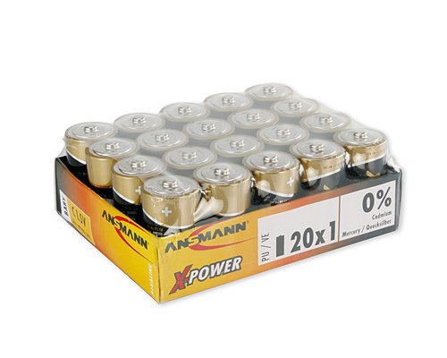 ANSMANN Alkaline Batterie , X-Power, , Baby C, 20er Display