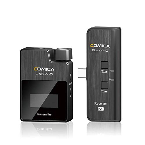comica BoomX-D UC1 Funkmikrofon-Set mit 1 Sender und USB-C-Empfänger