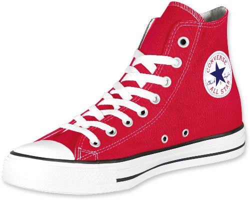 Converse Chuck Taylor All Star, Unisex-Erwachsene Hohe Sneakers, Rot, 39 EU