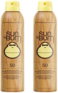 Sun Bum Feuchtigkeitsspendende Sonnenschutz-Spray, LSF 15-70, 170 g Flasche, Öl frei, hypoallergen 2Units of SPF 50