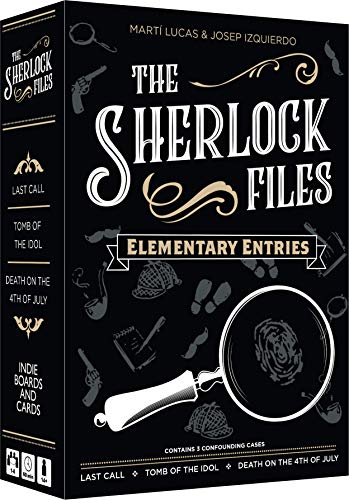 Indie Board Games SFE1 - The Sherlock Files Elementary Entries