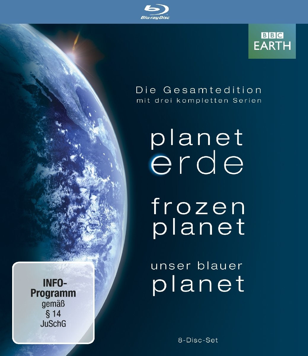 Planet Erde/Frozen Planet/Unser blauer Planet - Die Gesamtedition [Blu-ray]
