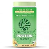 Sunwarrior Classic Reisprotein vegan Vanille – 750 g