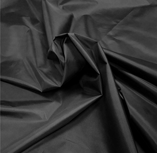 A-Express Schwarz 5X Meters Polyester Stoff Wasserdicht Planen-Stoff Draussen Material Zelt Flagge Meterware