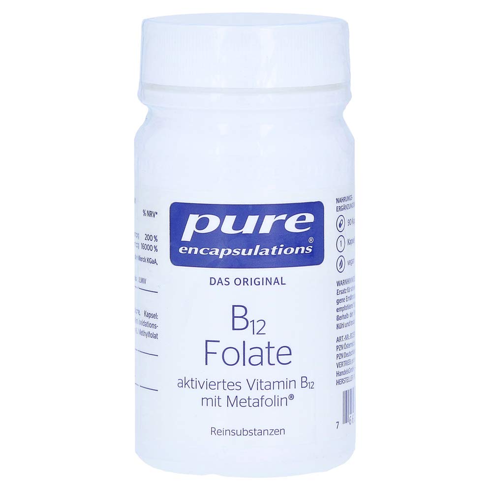 Pure Encapsulations B12 Folate Kapseln, 90 St