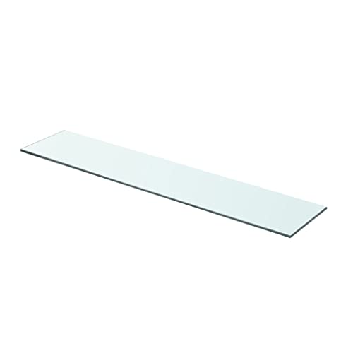 GeRRiT Regalboden Glas Transparent (Color : Transparent, Size : 70 x 15 cm (L x B))