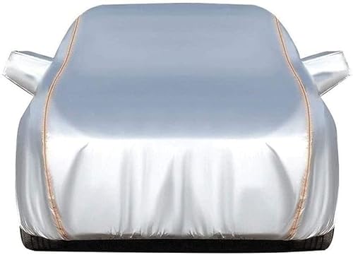 HPJDJXB Autoabdeckung für Mercedes-Benz SL-Klasse R231/R230/R129｜Kratzfeste Autoabdeckung außen staubdichte, atmungsaktive Autoabdeckung (Color : Silver, Size : R129 (1989-2002))