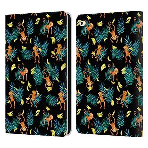Head Case Designs Offiziell Zugelassen Micklyn Le Feuvre Tropische AFFE Und Banana Tiere Leder Brieftaschen Handyhülle Hülle Huelle kompatibel mit Apple iPad Air 2 (2014)