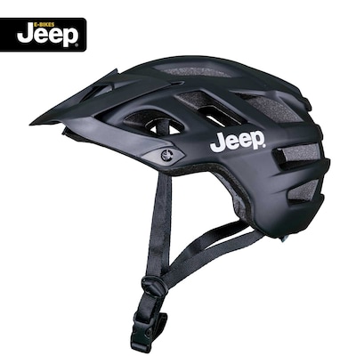 Jeep E-Bikes Helm Pro Black, Helmgröße:Gr. S (52-55cm)