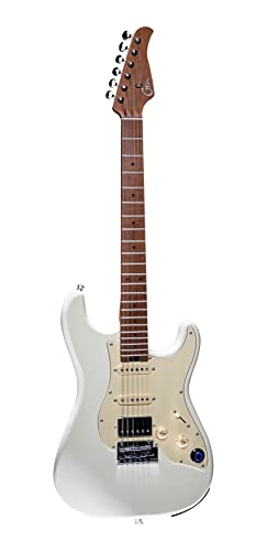 Mooer GTRS-S801 Vintage White Gitarre