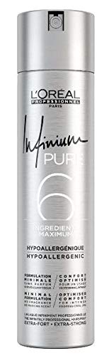 3er Infinium 6 Pure Strong Hairspray Loreal Professionnel 300 ml