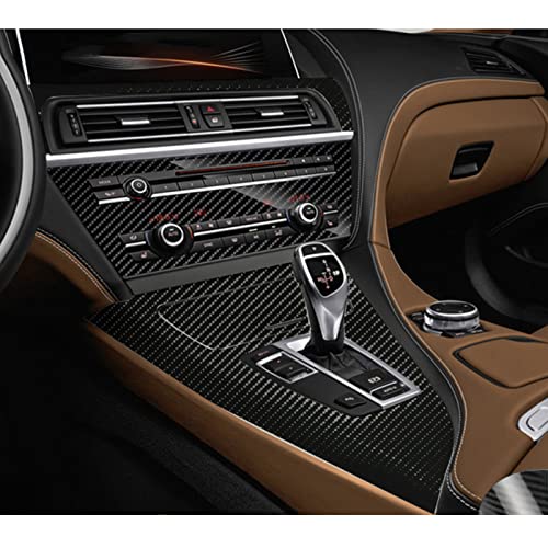 Anti Scratch Car Interior Trim Protective Film Carbon Fiber Vinyl Sticker for BMW 6 Series F06 F12 F13 2011-2017 Accessories
