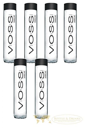 Voss Wasser Sparkling 6 x 800 ml Glas