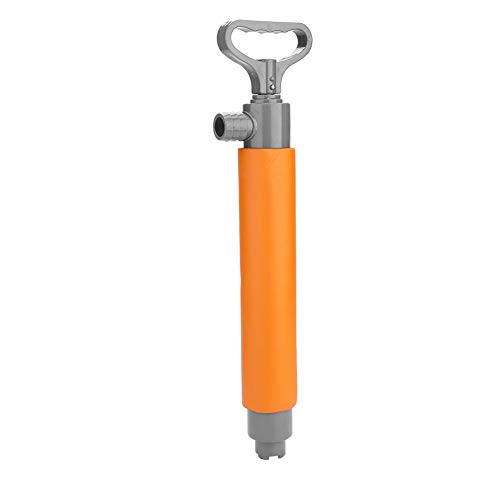 MAGT Bilgen Handpumpe Survival Tool, Kunststoff Sea Anti-Rutsch-Handpumpe, tragbar Bilge Schwimmende Handpumpe Notrettung Outdoor Survival Tool - 46CM (Orange)