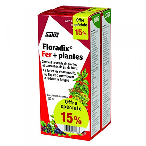 Floradix 500 ml: 2er Pack (2 x 250 ml – Sonderangebot-15%