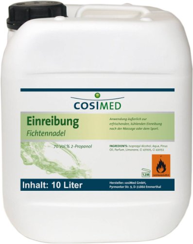 Einreibemittel Fichtennadel von cosiMed, 10 Liter