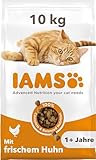 IAMS for Vitality Adult Katzenfutter trocken mit frischem Huhn 10kg