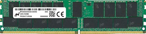 Micron - DDR4 - Modul - 32 GB - DIMM 288-PIN - 3200 MHz / PC4-25600 - CL22-1.2 V - registriert - ECC