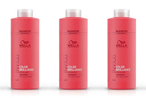 Wella Professionals Invigo Color Brilliance Color Protection Shampoo Fine/Normal, 1000 ml