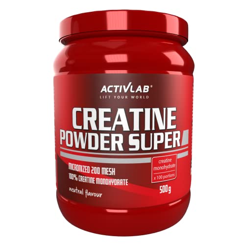 Activlab Creatine Powder Super micronized 200 MESH, 1er Pack (1 x 500 g)