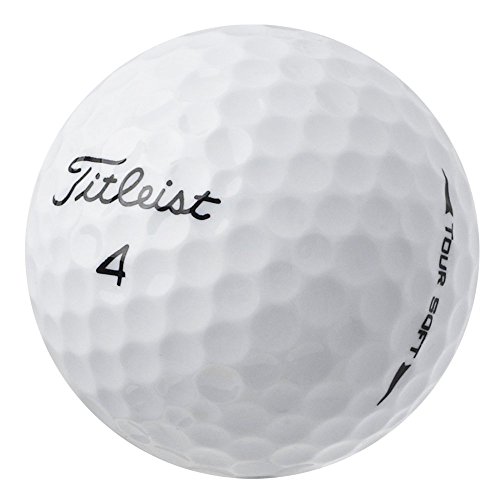 Titleist Tour Soft 2018 - AAAA - AAA - weiß - gebrauchte Golfbälle - 25 Lakeballs
