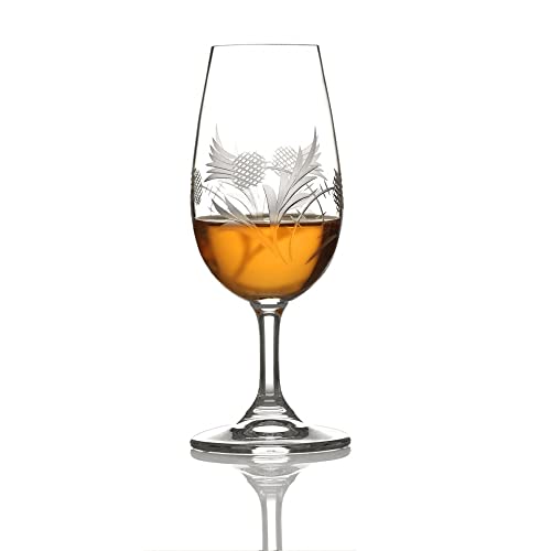 Eburya Flower of Scotland - Schottische Distel Whisky Tasting Glas / Nosing Copita