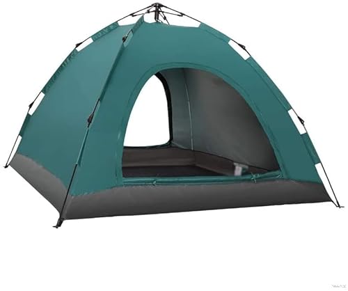 Zelt Outdoor Camping Verdickung 3-4 Personen Automatischer Sonnenschutz Campingausrüstung Zubehör Double Speed Zelt Zelt schöne Landschaft