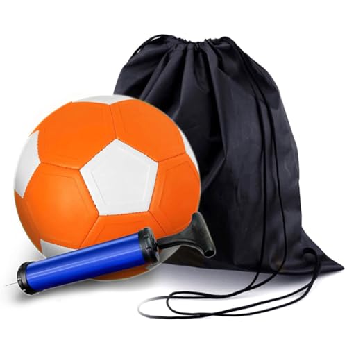Lwaviwer Sport Curve FußBall-FußBall-Spielzeug- für Outdoor-Indoor-Spieltraining mit Ball-Luftpumpe