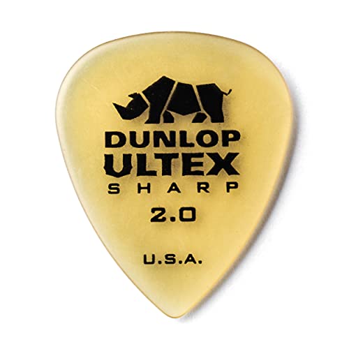 Jim Dunlop 433P73 Dun Ultex Sharp, 72 Stück 2.0mm