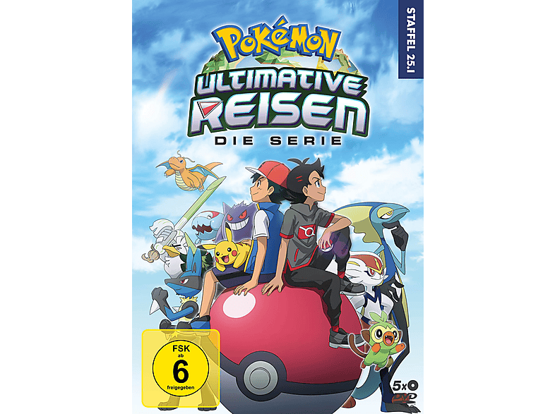 Pokemon Ultimative Reisen - Die Serie: Staffel 25 Volume 1 DVD