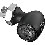 Kellermann Motorradblinker Atto® Dark LED Metall Blinker M5 schwarz