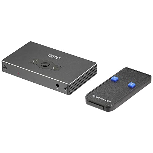 SpeaKa Professional SP-HSW-300 1+2 Port HDMI-Switch Ultra HD-fähig 7680 x 4320 Pixel