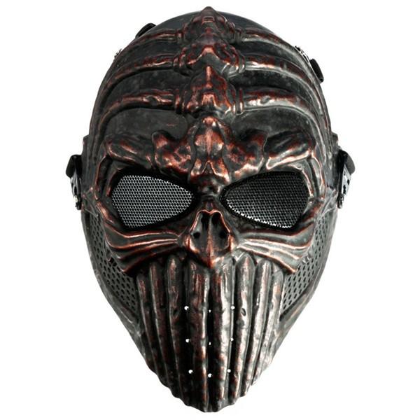 Tactical Military Schädel Skeleton Vollmaske für Halloween Kostüm Party Masken