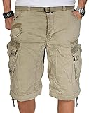 Geographical Norway Herren Shorts Panoramique Basic Beige XXXL