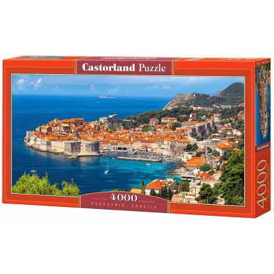 Castorland Dubrovnik, Kroatien 4000 Teile Puzzle Castorland-400225 2