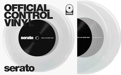 10" Control Vinyls Clear (paar)