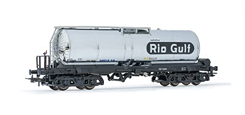 RENFE Tankwagen, 4 Achsen, SALTRA, Rio Gulf, Chrome-Lackierung, Periode III