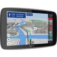 TomTom Navigationsgerät GO Discover (7 Zoll, Stauvermeidung dank TomTom Traffic, Karten-Updates Welt, schnelle Updates via WiFi, Verfügbarkeit von Parkplätzen, Kraftstoffpreise, hochwertige Halterung)