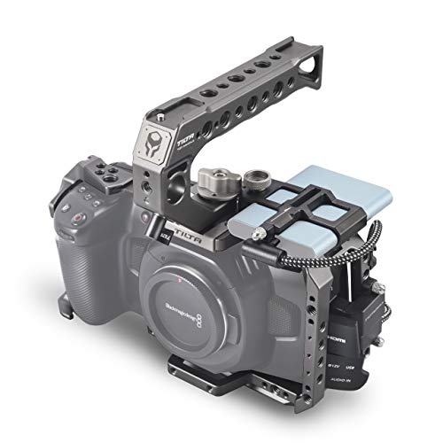 TILTA TA-T01-B-G BMPCC 6K / BMPCC 4K Kamera Käfig Basic Kit Cage Blackmagic Pocket Cinema Camera 4K / 6K Rig (BMPCC 6K Basic Kit)