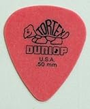 Dunlop 418r.50 Tortex® Standard, rot.50 mm, 72/Tasche